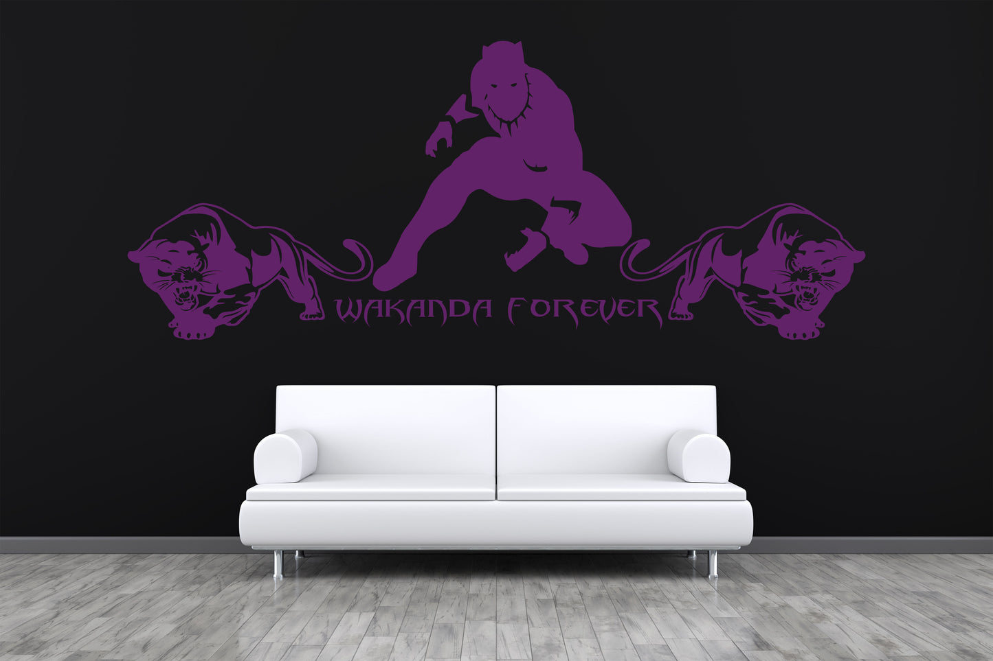 Black Panther Wall Art Vinyl Decal Sticker