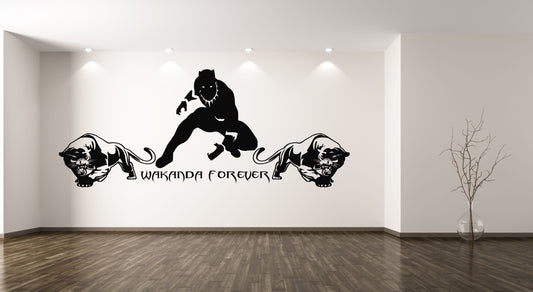 Black Panther Wall Art Vinyl Decal Sticker